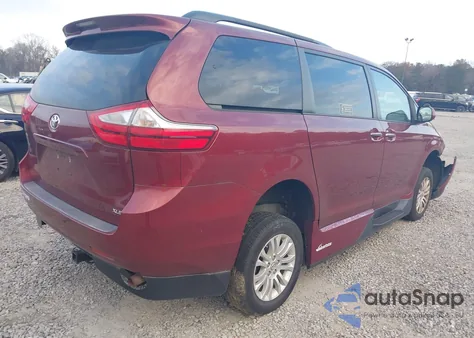 2015 Toyota Sienna Xle 8 Passenger from USA, damaged, VIN 5TDYK3DC1FS661917